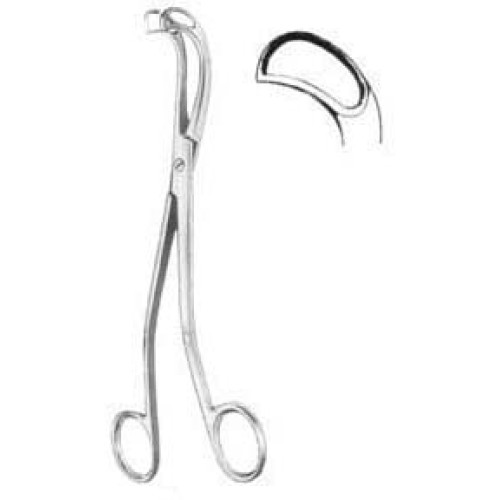 Jurasz Adenoid Cutting Forceps SJ 22cm/8 3/4" Fig