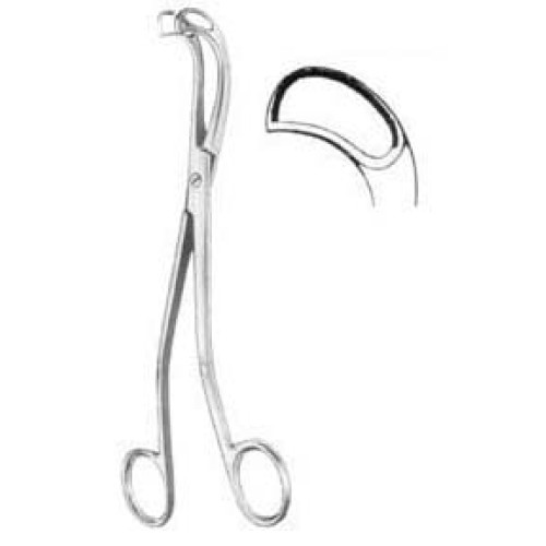 Jurasz Adenoid Cutting Forceps SJ 22cm/8 3/4" Fig