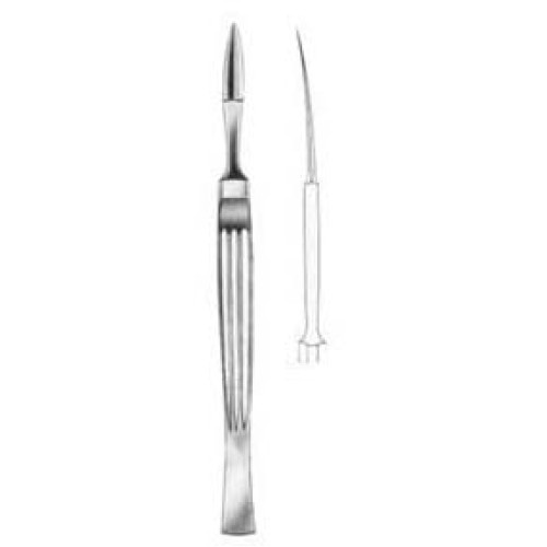 Joseph Blunt Nasal Knives Curved