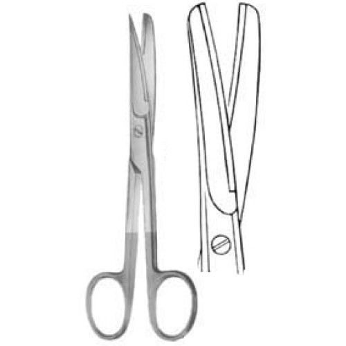 Operating Scissors Curved