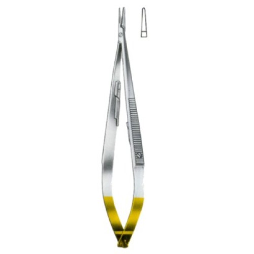 Micro needle holder castroviejo 21cm/8 1/4" smooth