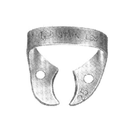 Molar Clamps with Dam-Engaging Projections (Winged