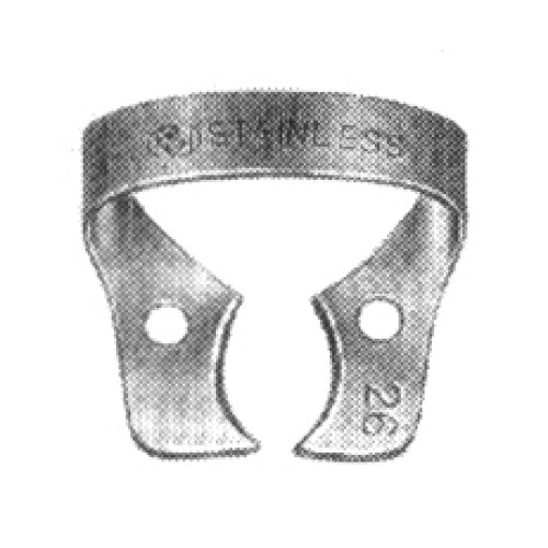 Molar Clamps with Dam-Engaging Projections (Winged