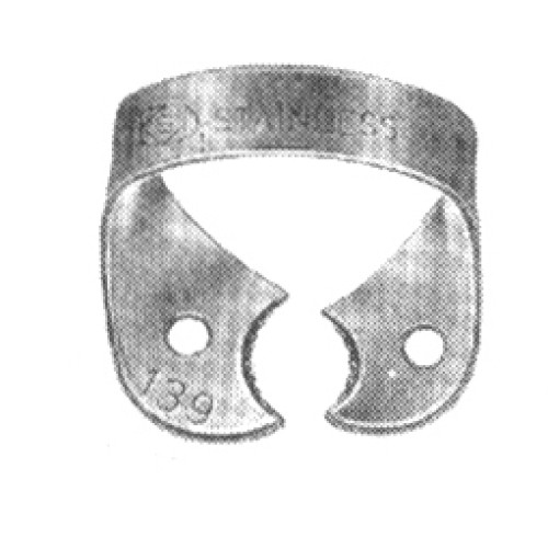 Molar Clamps with Dam-Engaging Projections (Winged