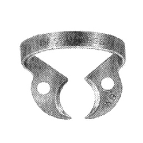 Molar Clamps with Dam-Engaging Projections (Winged