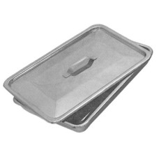 Instruments tray with lid 100x150x25mm
