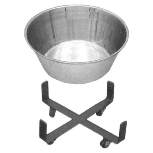 Kick bucket with trolley 390x280x180mm