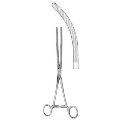 Doyen Intestinal Clamps Forceps BJ Curved 23cm/9"D