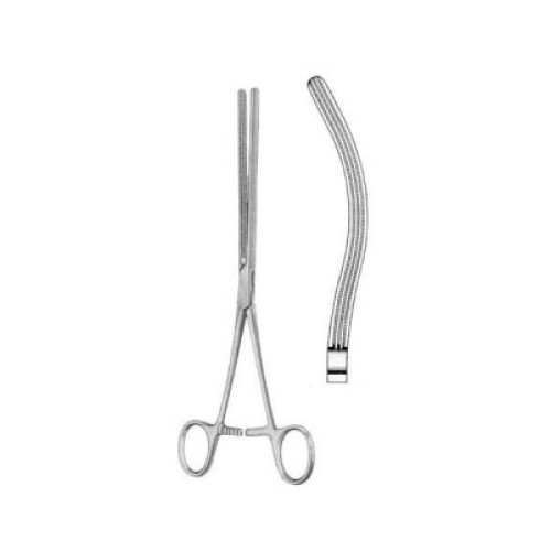 Kocher-Atrauma Intestinal Clamps Forceps BJ Curved