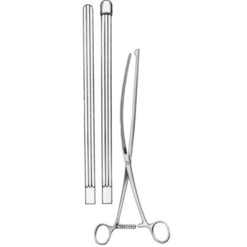 Nussbaum Stomach Clamps Forceps BJ Straight 30cm/1