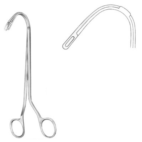 Randall Kidney Stone Forceps 19cm/7 1/2" Fig # 1