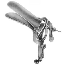 Grave Vaginal Speculas 95mmx30mm Black Insulated For Laser Surgery