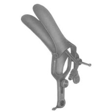 Grave Vaginal Speculas 101mmx35mm Black Insulated For Laser Surgery