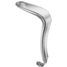 Kristeller(Standard) Vaginal Speculas (Set of 1 Specula 1 Retractor) Fig # 1