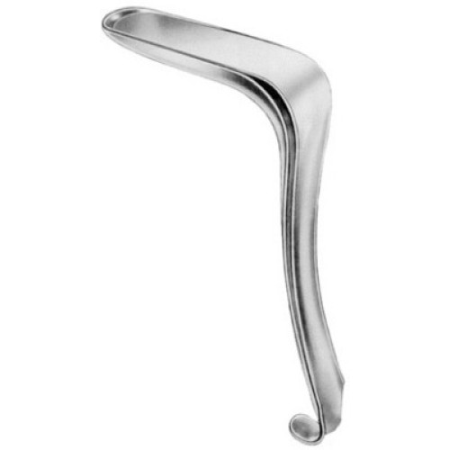 Kristeller Vaginal Speculas Set of 1 Specula + 1 Retractor Fig # 1