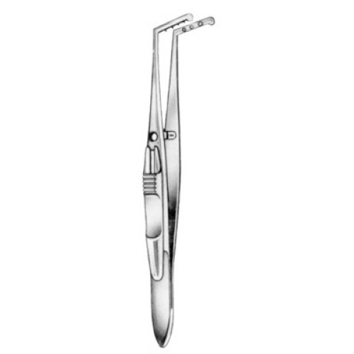 Bonn Iris Forceps 7cm/2 3/4" 1:2 With guide pin