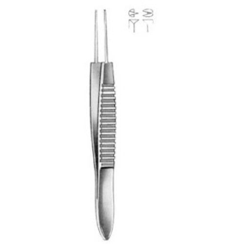 Graefe Iris Forceps Curved 0.5mm 7cm/2 3/4"