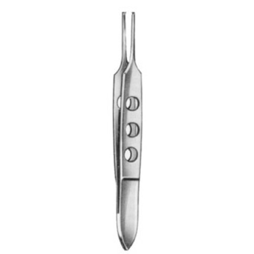Graefe Iris Forceps Straight 1:2 0.5mm 7cm/2 3/4"