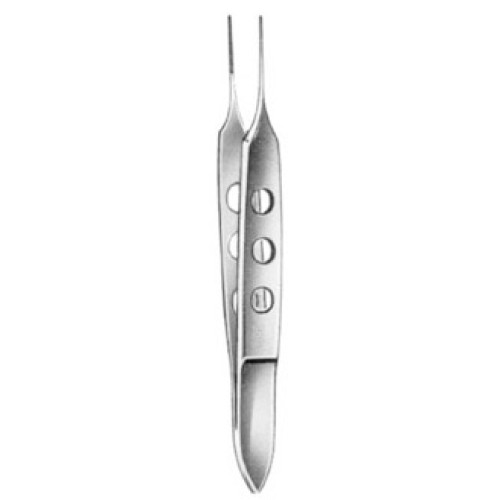 Graefe Iris Forceps Straight 1:2 0.7mm 7cm/2 3/4"