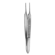 Graefe Iris Forceps Curved 1:2 0.5mm 7cm/2 3/4"