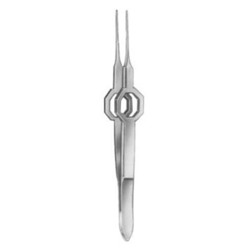 Graefe Iris Forceps Full Curved 1:2 10cm/4"