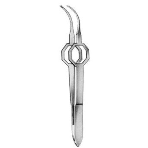 Stevens Iris Forceps Full Curved 10.5cm/4 1/4"