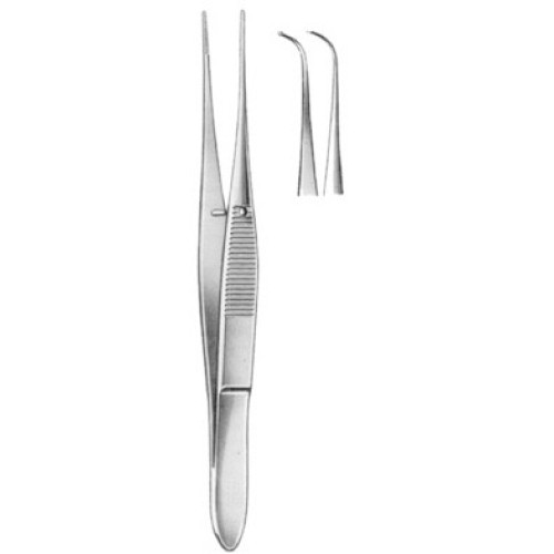 Stevens Iris Forceps Curved 1:2 11cm/4 1/2"