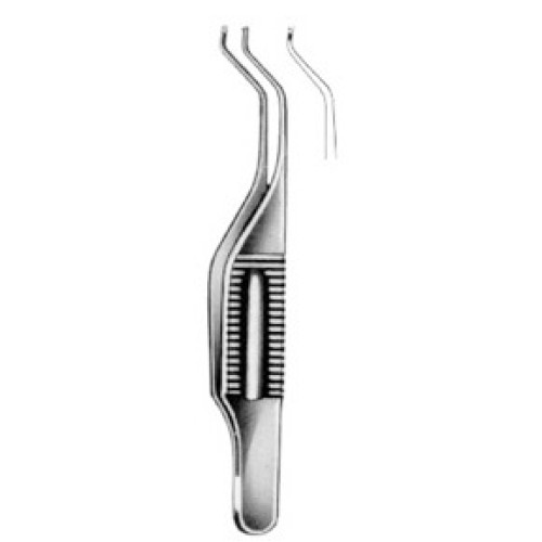 Schweigger Fixation Forceps 10cm/4"