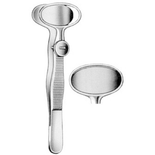 Graefe Fixation Forceps 11cm/4 1/2" 2:3 Teeth