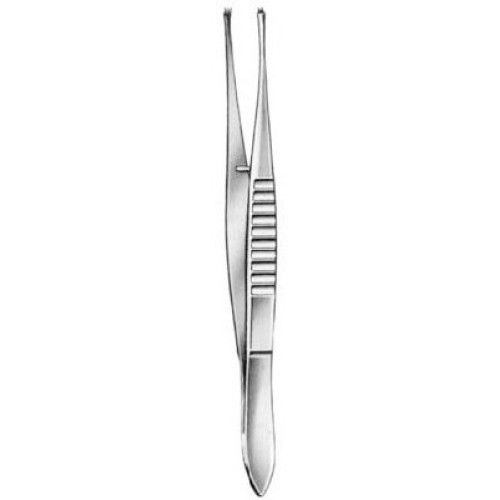Castroviejo Tissue Forceps Straight 0.50mm 10cm/4