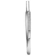 Castroviejo Tissue Forceps Curved 1.00mm 10cm/4"