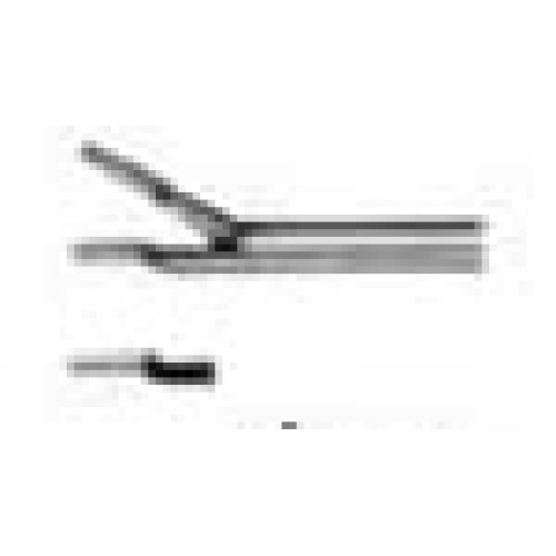 Juers Micro Ear Polypus Dressing Forceps 0.8 x 6.